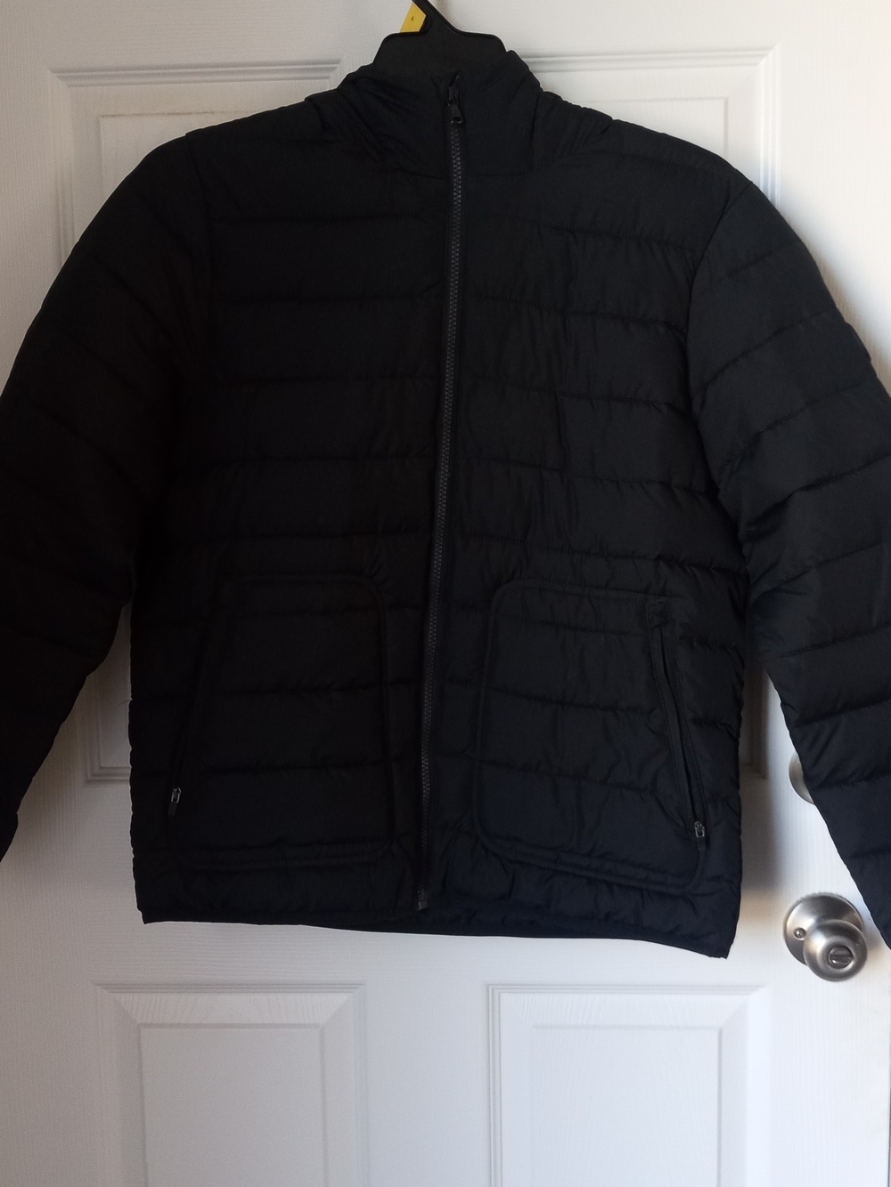 Gilly Hicks Men's Black Quilted Puffer Jacket